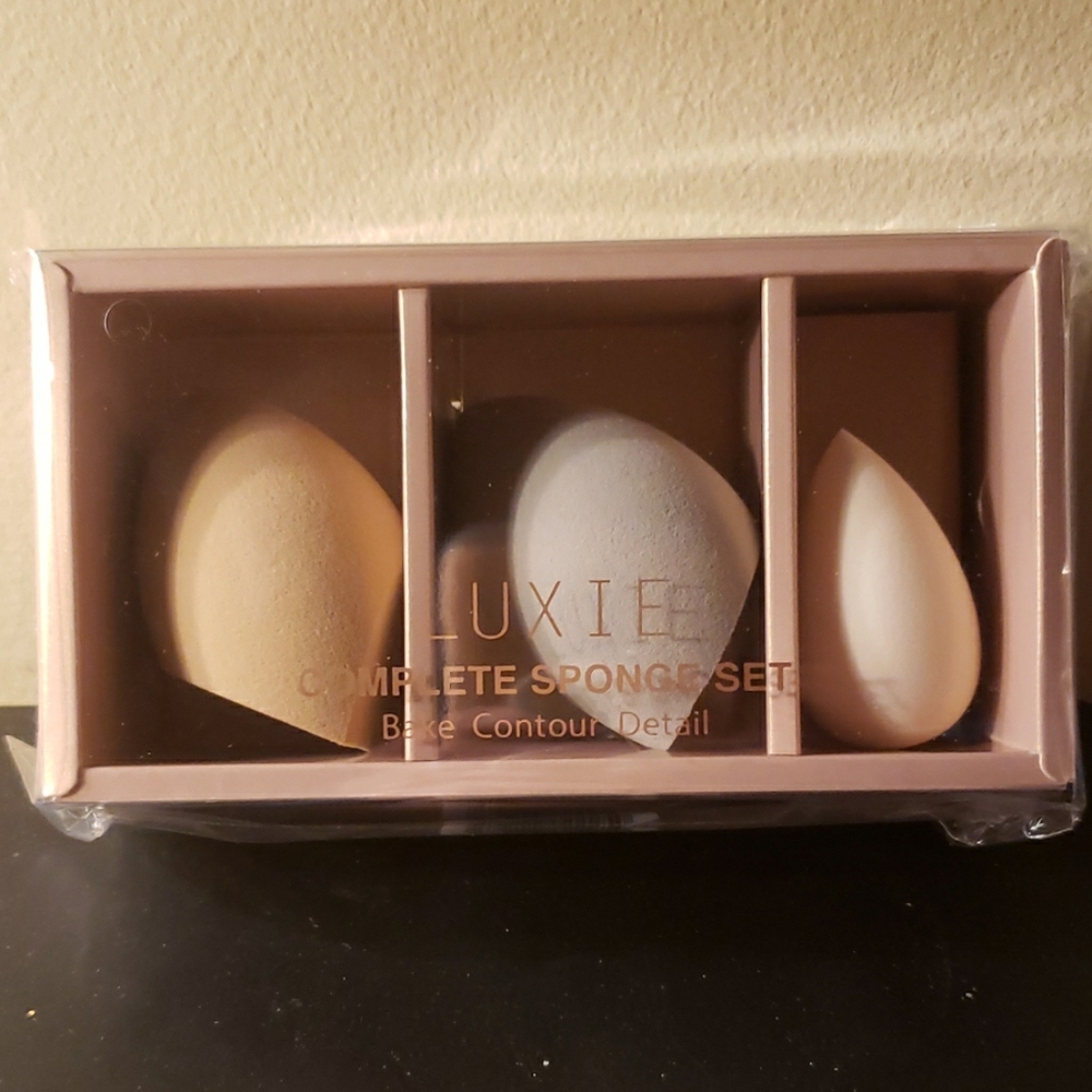 LUXIE complete sponge set